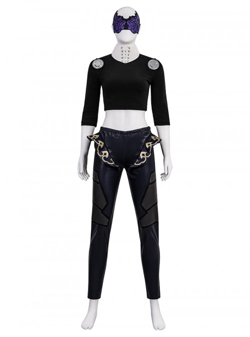 Game Apex Legends Halloween Cosplay Ash Lethal Entanglement Costume Set