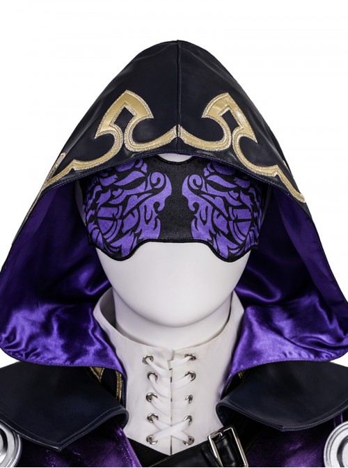 Game Apex Legends Halloween Cosplay Ash Lethal Entanglement Costume Set