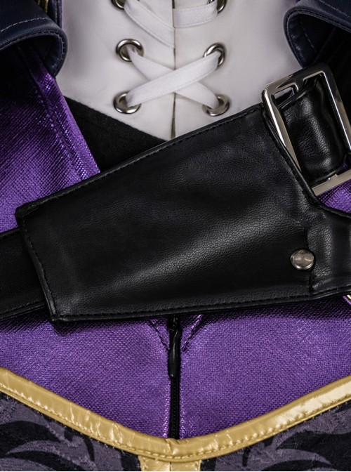 Game Apex Legends Halloween Cosplay Ash Lethal Entanglement Costume Set