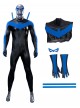 Nightwing Halloween Cosplay Robin Dick Grayson Version Bodysuit Costume Set Without Shoes