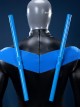 Nightwing Halloween Cosplay Robin Dick Grayson Version Bodysuit Costume Set Without Shoes