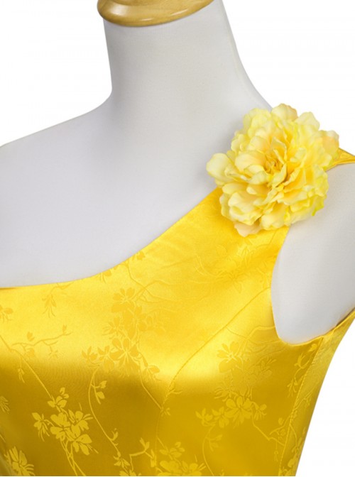 Zootopia 2 Rise Of The NonMammalians Halloween Cosplay Judy Hopps Yellow Short Dress Costume Set