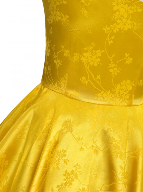 Zootopia 2 Rise Of The NonMammalians Halloween Cosplay Judy Hopps Yellow Short Dress Costume Set