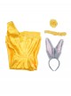 Zootopia 2 Rise Of The NonMammalians Halloween Cosplay Judy Hopps Yellow Short Dress Costume Set