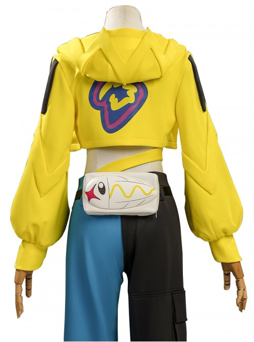 Game Pokemon Legends Z-A Halloween Cosplay Canari Costume Set