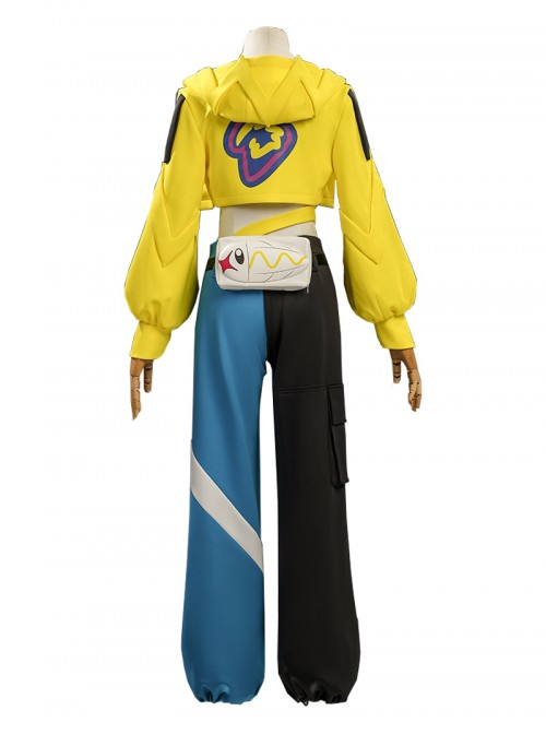 Game Pokemon Legends Z-A Halloween Cosplay Canari Costume Set