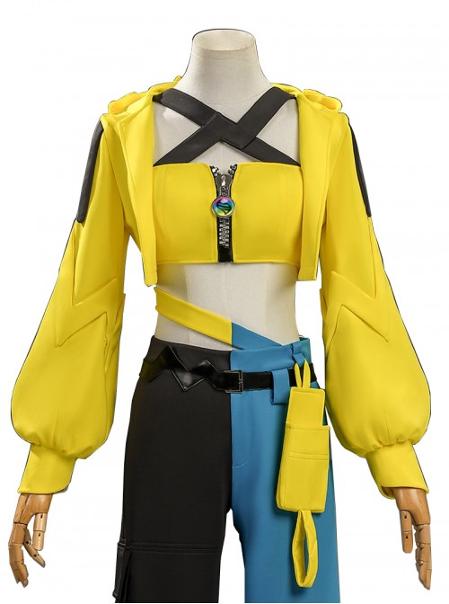 Game Pokemon Legends Z-A Halloween Cosplay Canari Costume Set