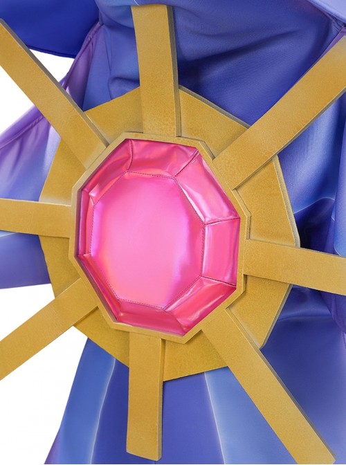 Game Pokemon Legends Z-A Halloween Cosplay Starmie Mega Evolution Bodysuit Costume Set