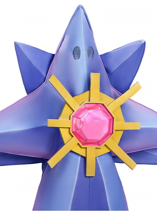 Game Pokemon Legends Z-A Halloween Cosplay Starmie Mega Evolution Bodysuit Costume Set