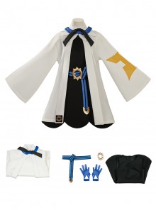 Game Pokemon Legends Z-A Halloween Cosplay Mu Jing Costume Set Without Hat