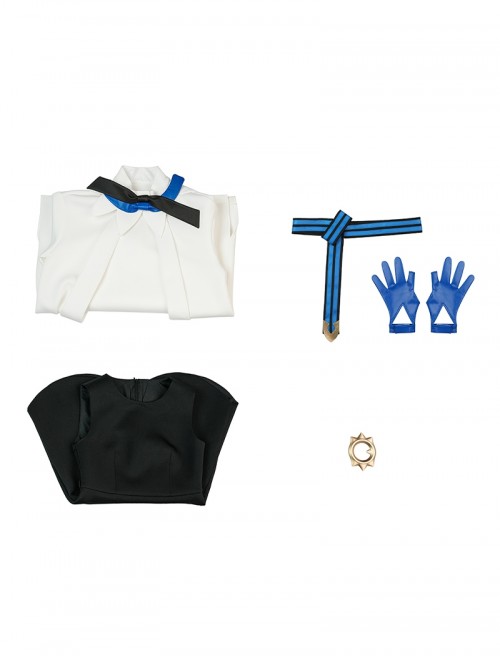 Game Pokemon Legends Z-A Halloween Cosplay Mu Jing Costume Set Without Hat