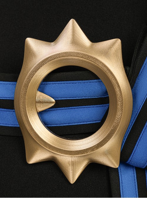 Game Pokemon Legends Z-A Halloween Cosplay Mu Jing Costume Set Without Hat