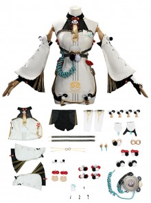 Game Zenless Zone Zero Halloween Cosplay Liyue Costume Set