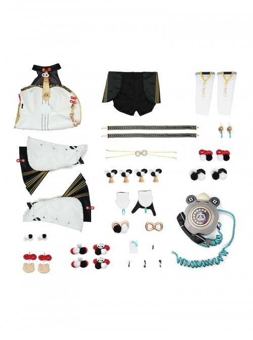 Game Zenless Zone Zero Halloween Cosplay Liyue Costume Set