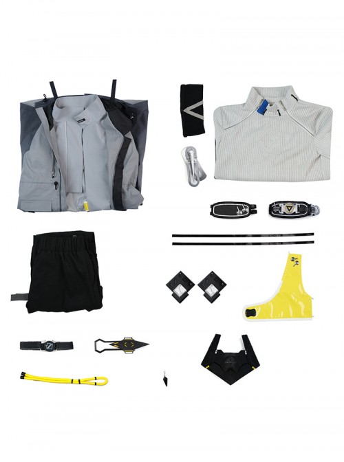 Game Arknights Endfield Halloween Cosplay Administrator Male Version Costume Set