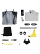 Game Arknights Endfield Halloween Cosplay Administrator Male Version Costume Set