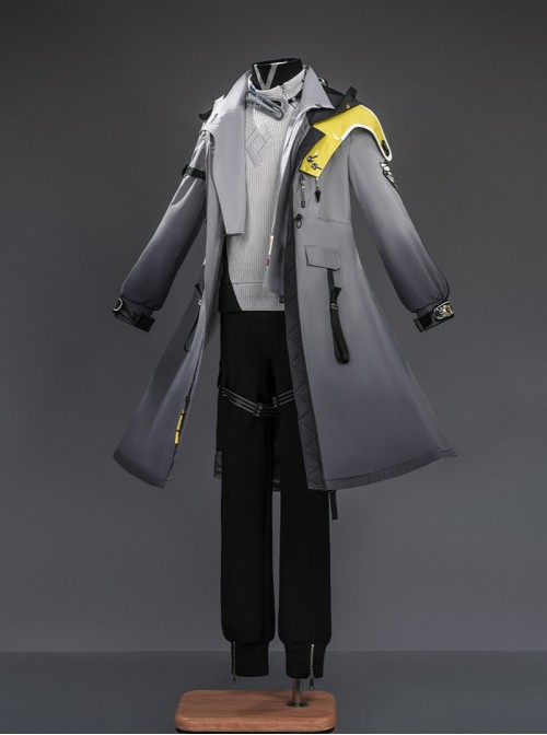 Game Arknights Endfield Halloween Cosplay Administrator Male Version Costume Set