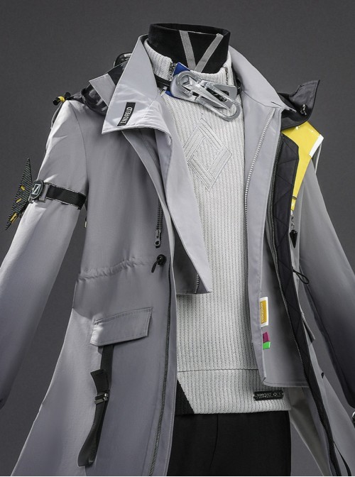 Game Arknights Endfield Halloween Cosplay Administrator Male Version Costume Set