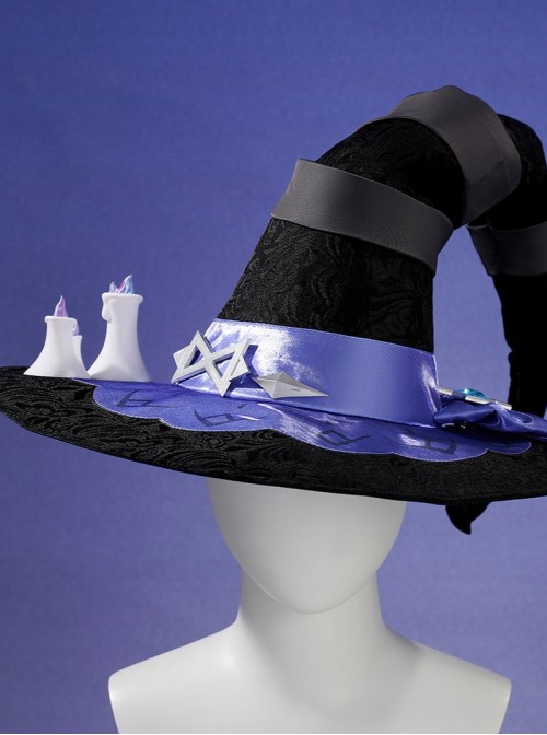 Game Genshin Impact UGC Miliastra Wonderland Halloween Cosplay Phantom Night Candlelight Costume Set