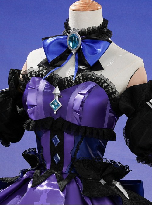 Game Genshin Impact UGC Miliastra Wonderland Halloween Cosplay Phantom Night Candlelight Costume Set