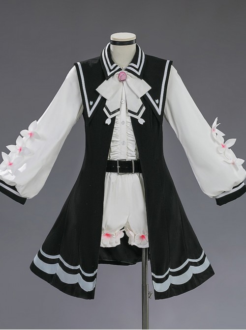 Game Magical Girl Witch Trial Halloween Cosplay Sakura Emma Costume Set