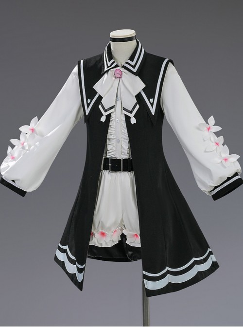 Game Magical Girl Witch Trial Halloween Cosplay Sakura Emma Costume Set