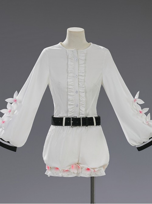 Game Magical Girl Witch Trial Halloween Cosplay Sakura Emma Costume Set