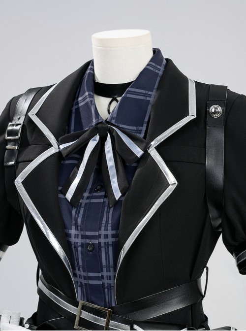 Game Magical Girl Witch Trial Halloween Cosplay Nayaka Kurobe Costume Set