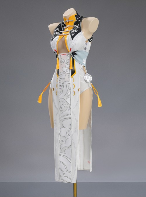 Game Zenless Zone Zero Halloween Cosplay Ye Shunguang Costume Set