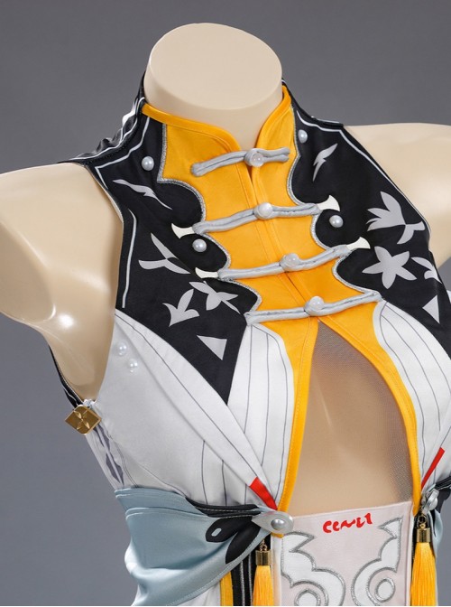 Game Zenless Zone Zero Halloween Cosplay Ye Shunguang Costume Set