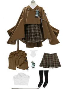 Game Arknights Halloween Cosplay Veritas Costume Set