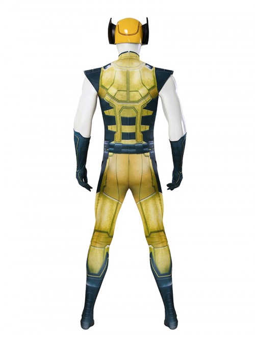 Game Marvel's Wolverine Halloween Cosplay Wolverine Bodysuit Costume Set