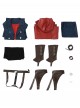 Game Devil May Cry 4 Halloween Cosplay Nero Costume Set