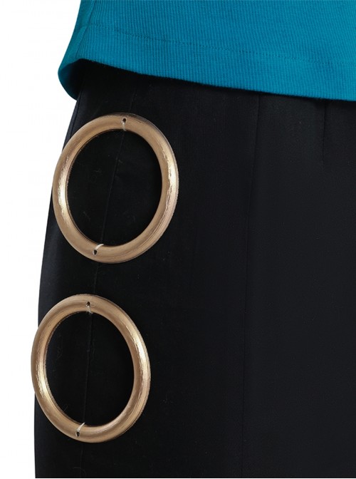 One Piece Live Action Season 2 Halloween Cosplay Nami Blue Short Sleeve Costume Set Without Shoes