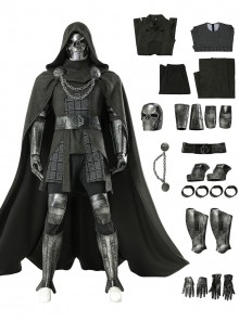 Movie Avengers 5 Doomsday Halloween Cosplay Doctor Doom Costume Set Without Shoes
