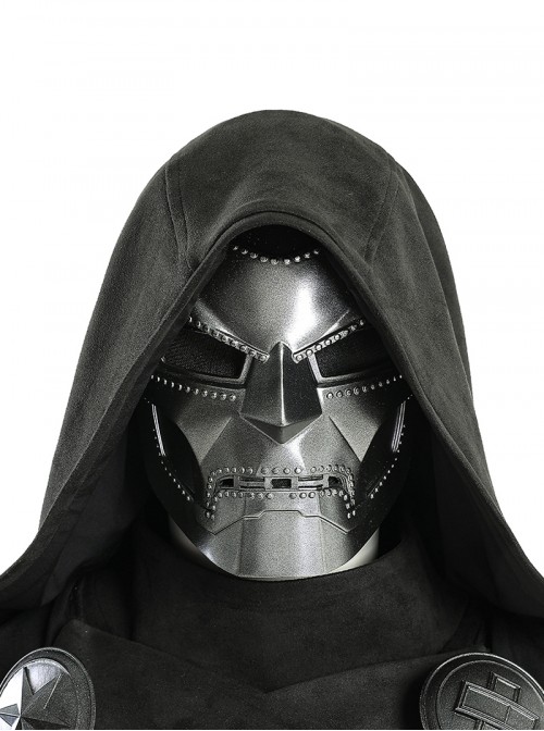 Movie Avengers 5 Doomsday Halloween Cosplay Doctor Doom Costume Set Without Shoes