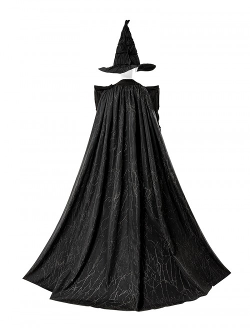 Movie Wicked Halloween Cosplay Elphaba Costume Set Without Shoes