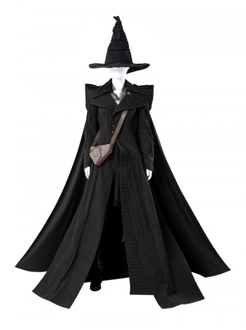 Movie Wicked Halloween Cosplay Elphaba Accessories Black High Heel Boots