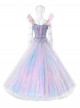 Movie Wicked For Good Halloween Cosplay Glinda Costume Set