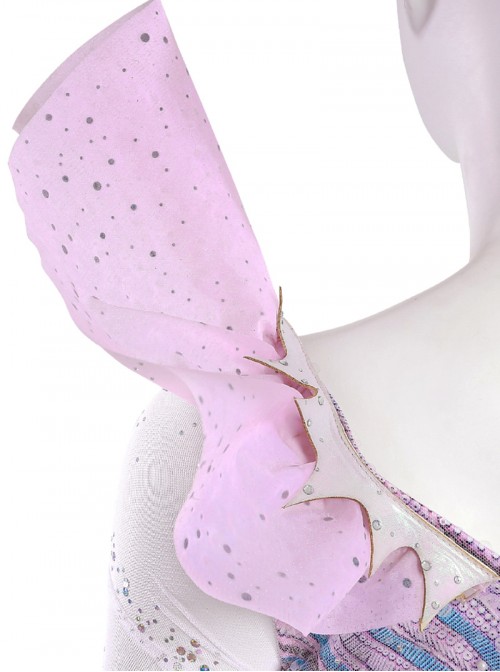 Movie Wicked For Good Halloween Cosplay Glinda Costume Set