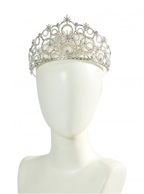 Movie Wicked For Good Halloween Cosplay Glinda Costume Set Without Shoes