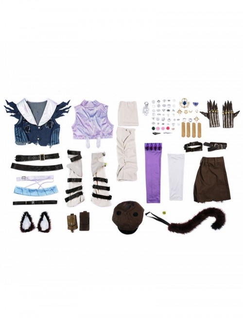 Game Identity V Halloween Cosplay Lanternist Feast On This Shore Costume Set