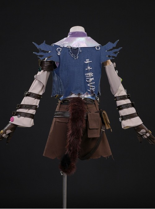 Game Identity V Halloween Cosplay Lanternist Feast On This Shore Costume Set