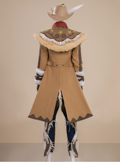 Game Identity V Halloween Cosplay Cowboy Kevin Alonso ONCE Tidings Of Spring Costume Set