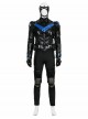 Game Batman Arkham Knight Halloween Cosplay Nightwing Costume Set Without Shoes