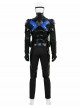 Game Batman Arkham Knight Halloween Cosplay Nightwing Costume Set Without Shoes
