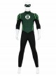 Anime Green Lantern Bodysuit Halloween Cosplay Battle Suit Costume Set Without Shoes