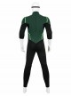 Anime Green Lantern Bodysuit Halloween Cosplay Battle Suit Costume Set Without Shoes