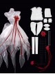 Game Wuthering Waves Halloween Cosplay Phrolova Formal Gown Costume Full Set