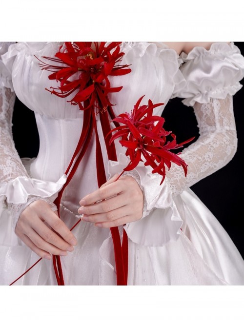 Game Wuthering Waves Halloween Cosplay Phrolova Formal Gown Costume Full Set